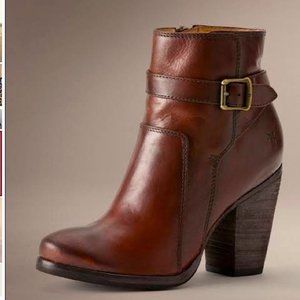 Frye patty 8.5 booties Redwood Color